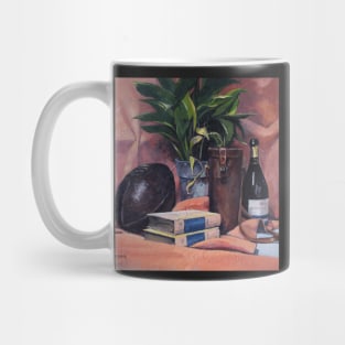 Still Life with Rugby Ball Mug